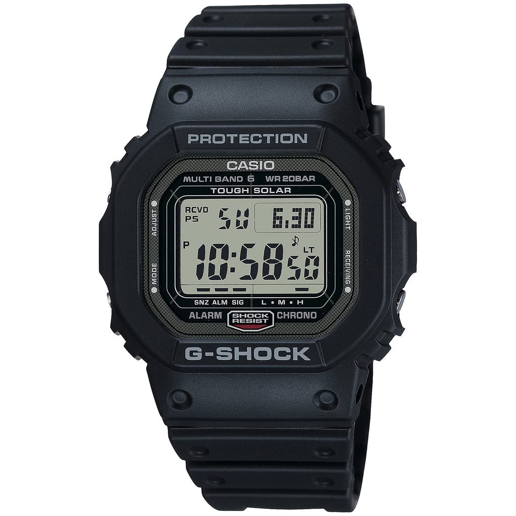 Casio G-Shock Watch (Authentic Japanese Model) GW-5000U-1JF Men's Black, Made in Japan, Solar-Powere