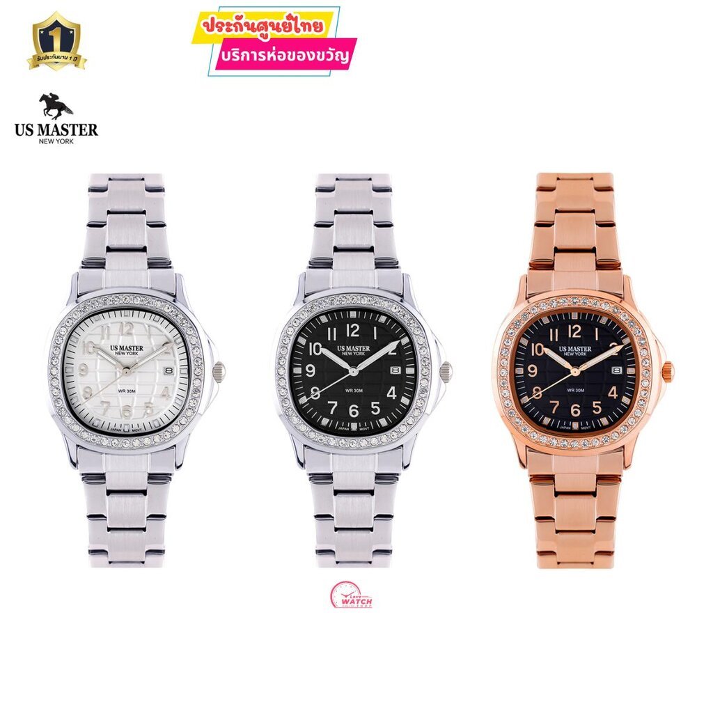 US Master Polo USM-DD43นาฬิกาผู้ชายus master polo นาฬิกายูเอสมาสเตอร์โปโลสุดหรูของแท้ ประกันศูนย์ไทย