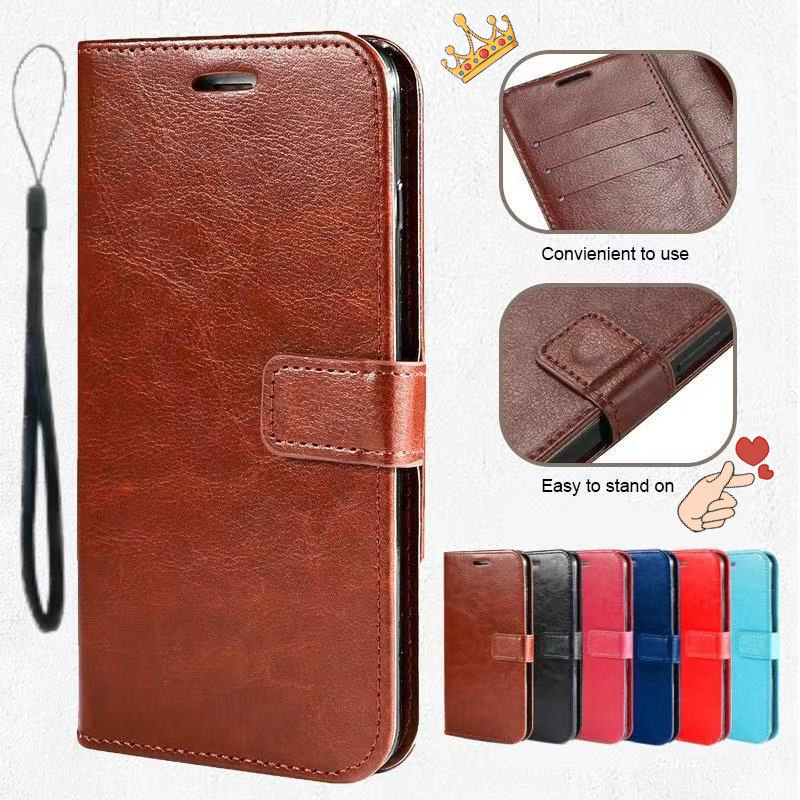 เคส Vivo Y05 Y11D 4G Y11 2026 Y21 2026 5G กระเป๋าสตางค์ใส่การ์ดหนังธุรกิจ, เคสหนังป้องกันแบบฝาพับ