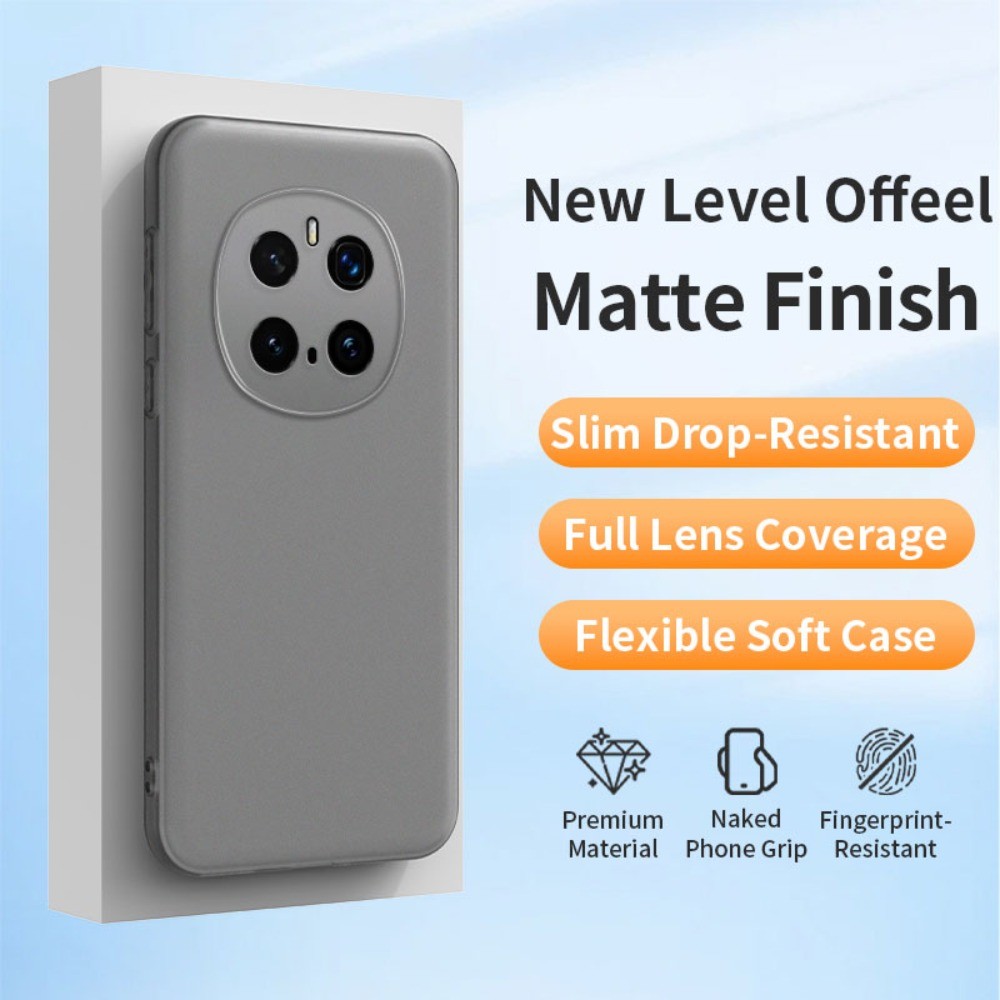 หรูหราบางเฉียบซิลิโคนอ่อนนุ่มสําหรับ Honor Magic 7 Pro PTP-N49, PTP-AN10 Magic 7 PTP-AN00 Clear Matt