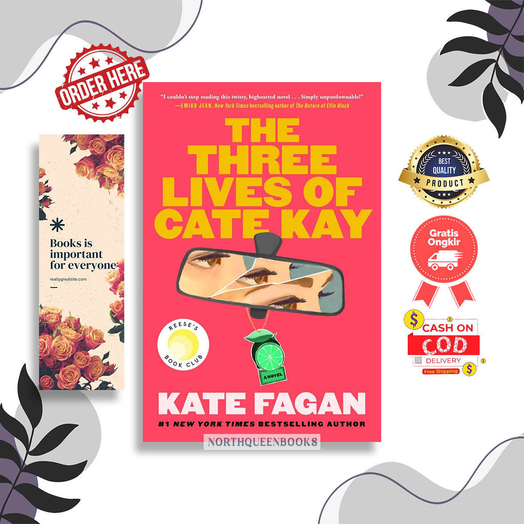 Literature.lounge - The Three Lives of Cats Kay : Reeses Book Club By Kate Flagan (ภาษาอังกฤษ)
