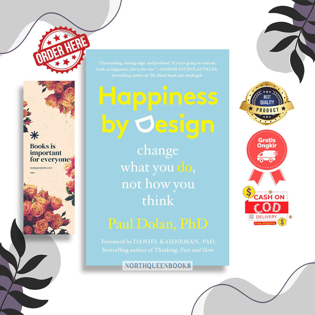 Literature.lounge - Happiness by Design: Change What You Do by Paul Dolan (ภาษาอังกฤษ)