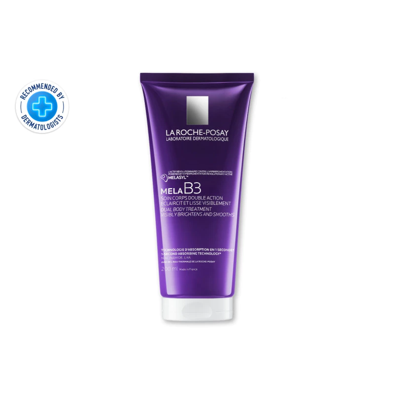 ลา โรช-โพเซย์ La Roche-Posay Mela B3 Dual Body Treatment ครีมบำรุงผิวกาย ลดเลือนจุดด่างดำ เผยผิวดูกระจ่างใส 200ml. thumbnail 3