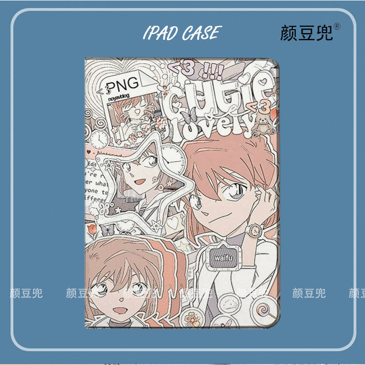 Haibara Ai อะนิเมะ Anit สําหรับ iPad Air 3 4 5 6 Mini 4 5 6 กรณีซิลิโคนหรูหราสําหรับ Pro 13 12.9 11 
