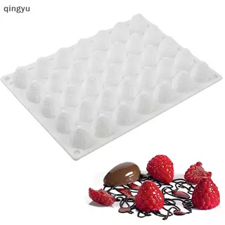 [qingyu] 3D Raspberry ผลไม้ไอศกรีมแม่พิมพ์ซิลิโคน DIY พุดดิ้งช็อคโกแลตมูส Mould เค้กขนมเครื่องมือตกแต่ง Pastry Baking Pan สต็อกใหม่