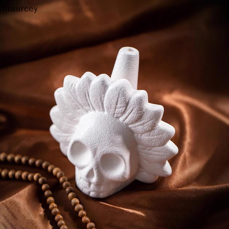 MAU Origl Aztec Death นกหวีด Loud กรีดร้อง Aztec Death นกหวีดแปลกโครงกระดูกนกหวีดอุปกรณ์ปาร์ตี้ฮาโลว