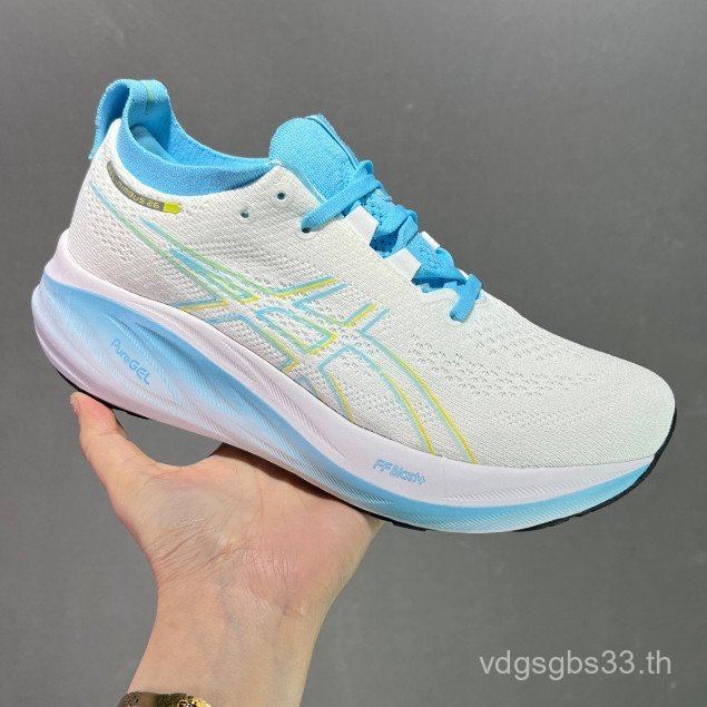 Gel Nimbus 26 รองเท้าวิ่งผู้ชายและผู้หญิง Nimbus 26 Sho Absorption รองเท้ากีฬา 1012B794-021-* ABTA