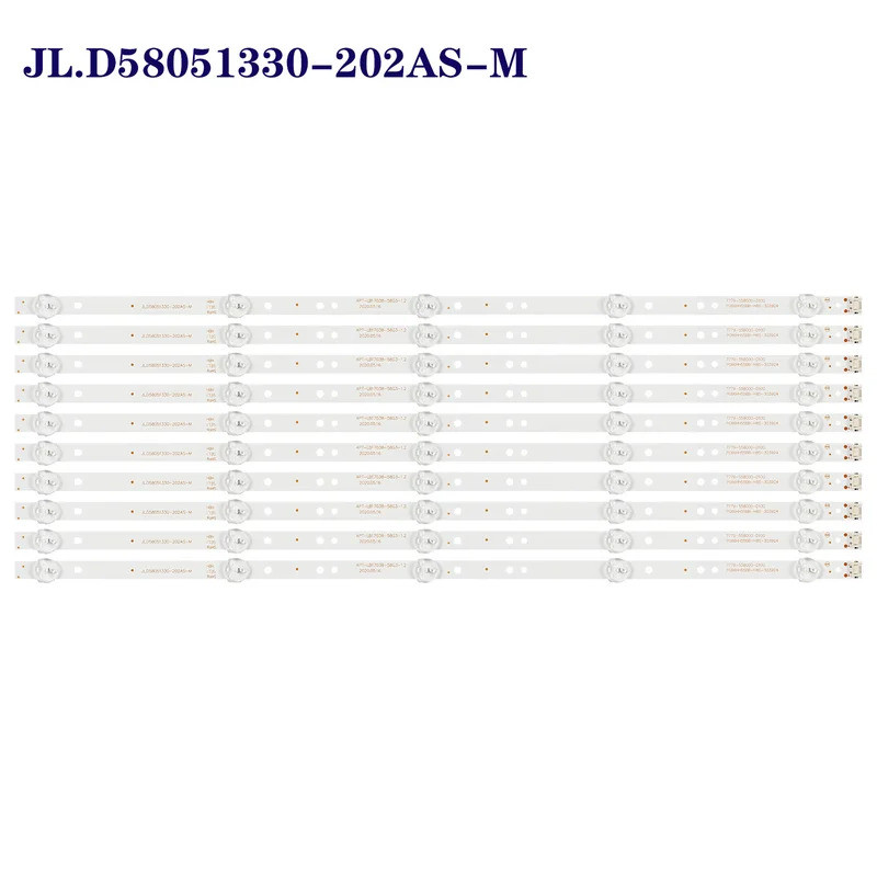 LED Strip สําหรับ TOSHIBA 58G2A300 58G2A 58G3 58U7880AZ 58U7880 RDL580WY QD0-804 5835-W58000-1P00 58