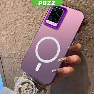 PBZZ FOR เคส สําหรับปลอก vivo v20 PRO v20se v23e v23 v21 v21e 5G เคสโทรศัพท์ เคสแข็ง TPU Protector Smooth กันกระแทก ดีไซน์ใหม่ ความงาม ดึงดูดแม่เหล็กไร้สาย CYBSWX01