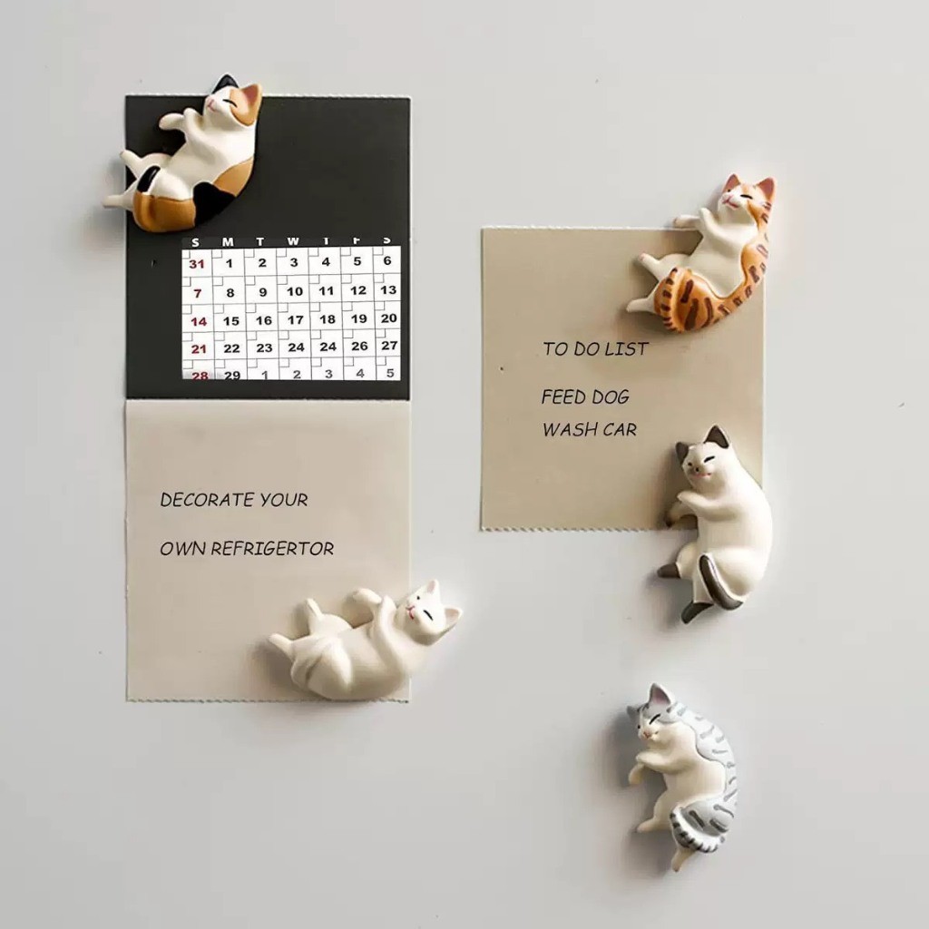 frommoon [🐈พร้อมส่ง🐈] magnet ที่ติดตู้เย็น แม่เหล็ก แมว ติดตู้เย็น