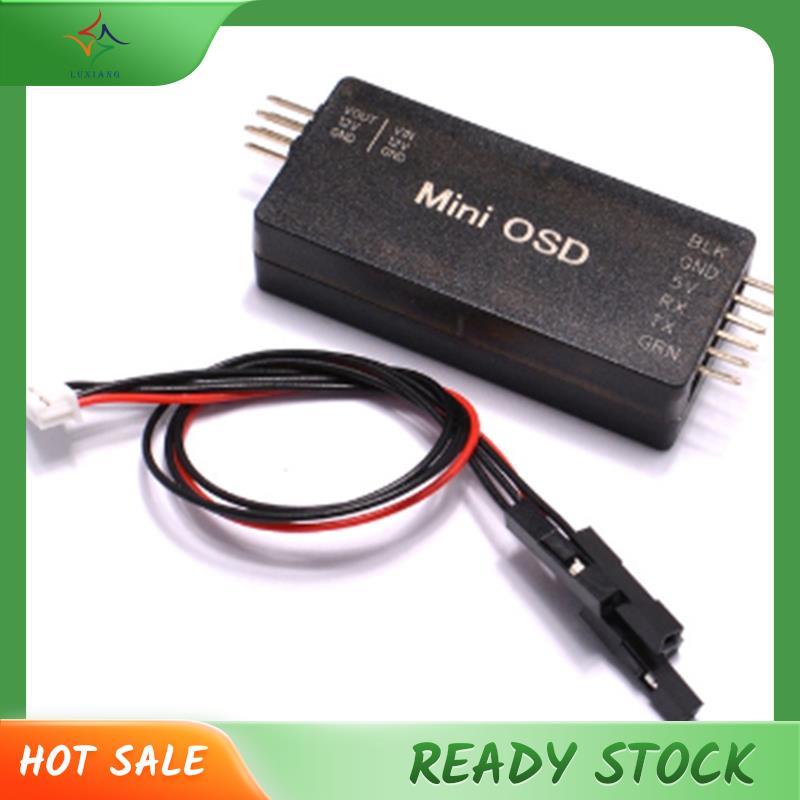 [luxiang.th] Minim OSD บนจอแสดงผลหน้าจอ Mini OSD Rev. 1.1 OSD สําหรับ PX4 PIX 2.4.8 2.4.7