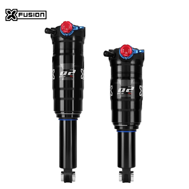 XFUSION O2 PRO RL/RLR จักรยานเสือภูเขาโช้คอัพหลัง Trunnion/Eye Manual/รีโมทคอนโทรลแกนโช้คอัพ 185 190