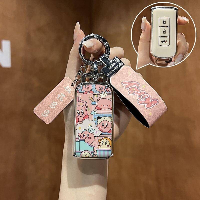 MITSUBISHI 现货三BISHI 汽车扣Outlander ASX Pajero eclipse xpander keykey case