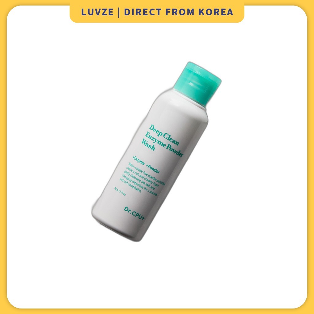 [daiso] Dr.CPU+ Deep Clean Enzyme Powder Wash, 60g, 1pc / Korean Enzyme Cleanser / Exfoliating Powde