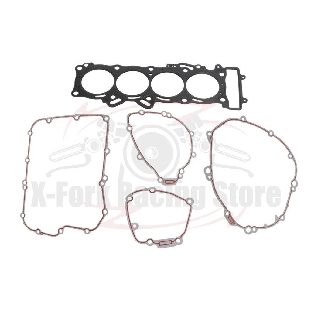 เครื่องยนต์ปะเก็น Rebuild Kit สําหรับ YAMAHA YZF R1 YZF-R1 2009-2014 14B-15456-00-00 14B-15461-00-00