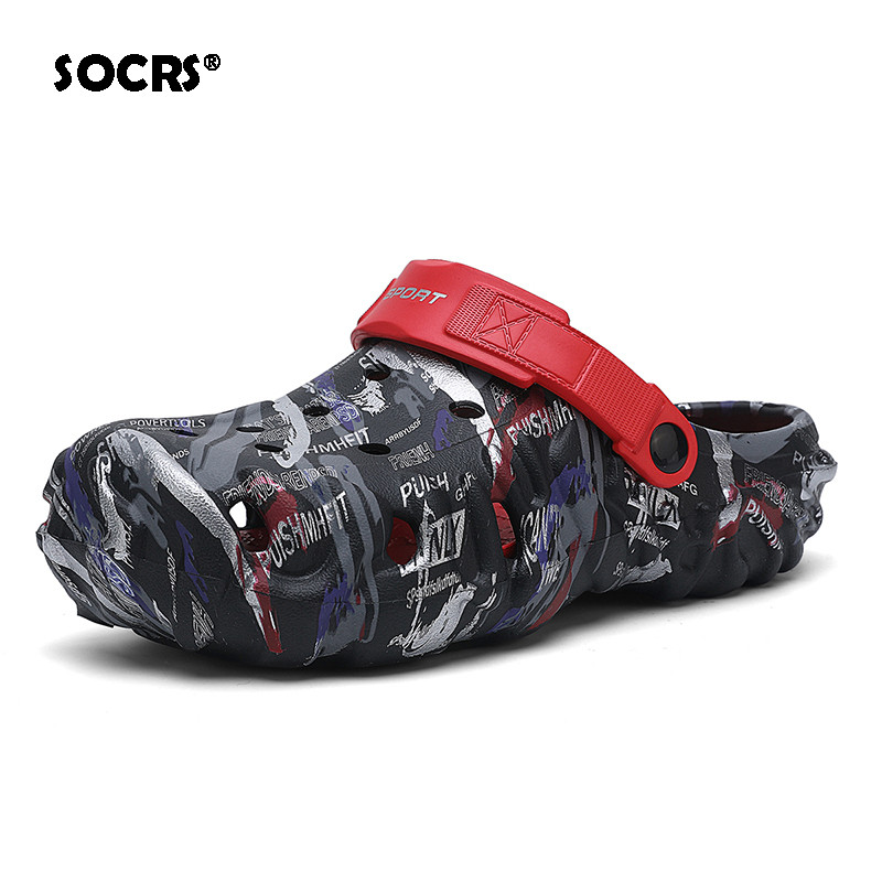 SOCRS صندل شاطئ رجالي بنعل سميك 2026