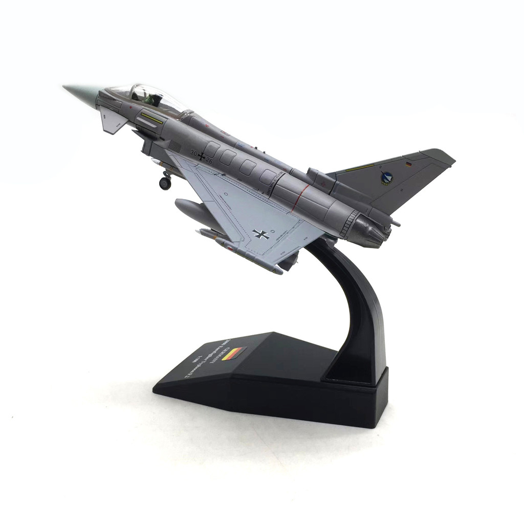 1/100 Typhoon EF2000 Air Force จําลองเครื่องบินรบเครื่องบินรุ่นเครื่องประดับ