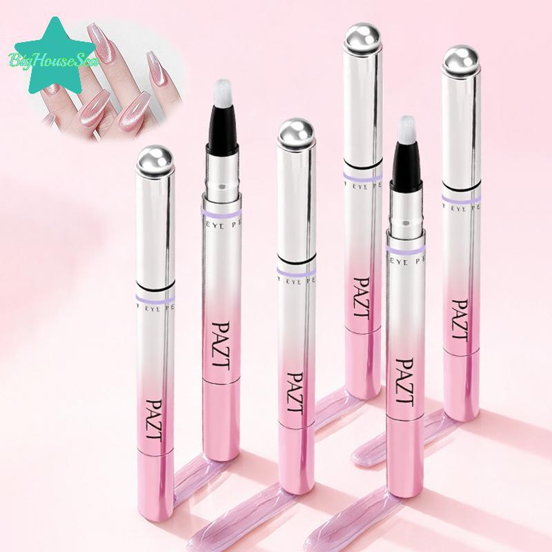 [Sea-t] ปากกาแม่เหล็ก 6 in 1 Cat Eye สําหรับเล็บ All-in-One ยาทาเล็บเจล ชุดดูแลเล็บแบบรวม