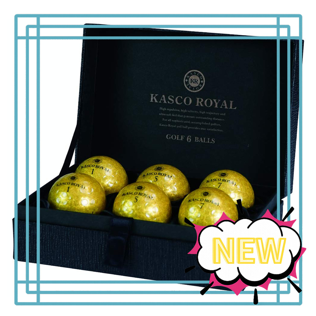Kasco Kasco Royal 3 Gold 6 balls
