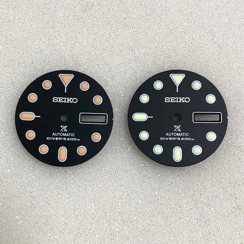 ดัดแปลง Dual ปฏิทิน 28.5 มม.ญี่ปุ่น C3 Luminous เหมาะสําหรับ NH35/NH36A การเคลื่อนไหว