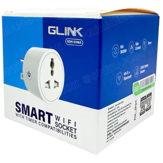 [ 1 ชิ้น ] GSH-SS16A (LSP-A6) ปลั๊กไฟ ปลั๊กอัจฉริยะ ควบคุมผ่านแอพ Tuya smartlife Wi-Fi Smart Plug 16A 240V สั่งงานด้ว...