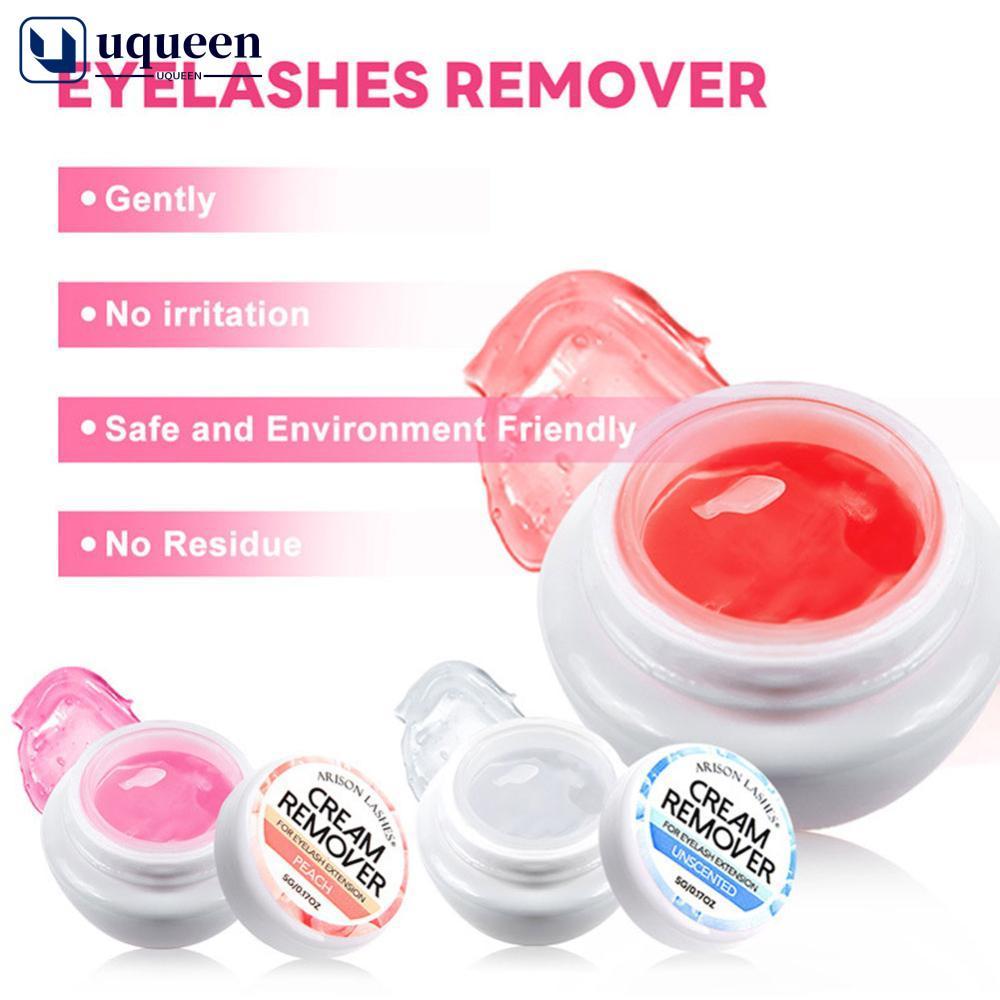 UQUEEN Professional Lash กาว Remover ครีม Quick Unloading กาว Eyelash Extension Remover ครีมความพยาย