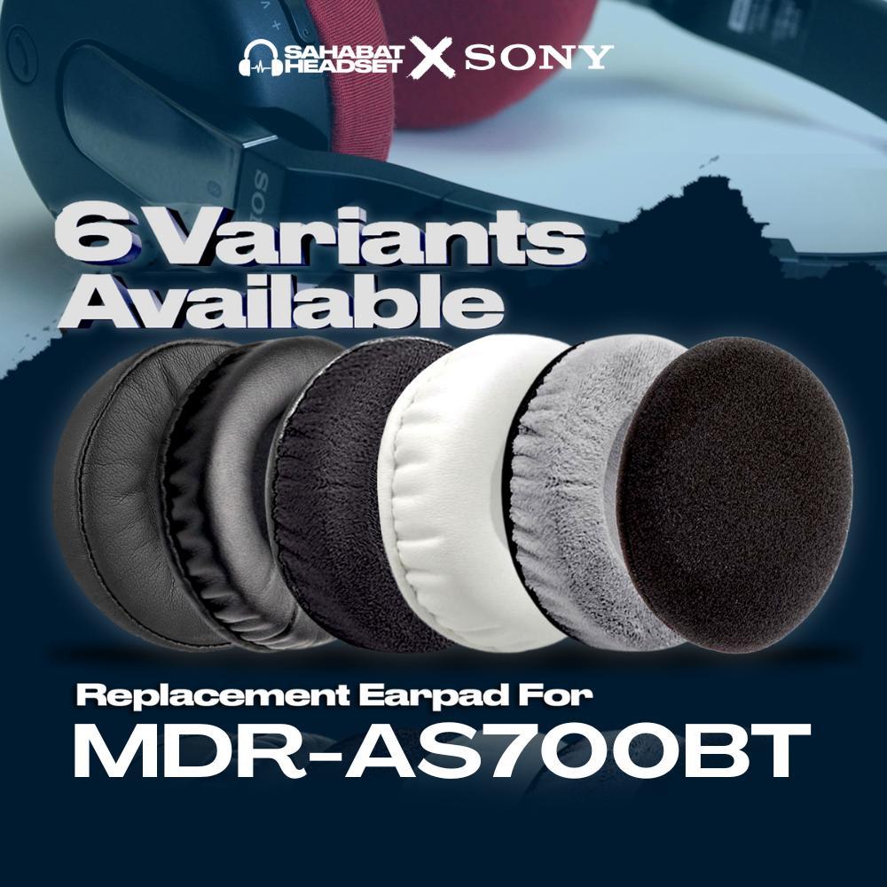 แผ่นรองหูฟัง Earcup Sony MDR-AS700BT AS 700BT AS-700BT โฟม Premium Edition Pad