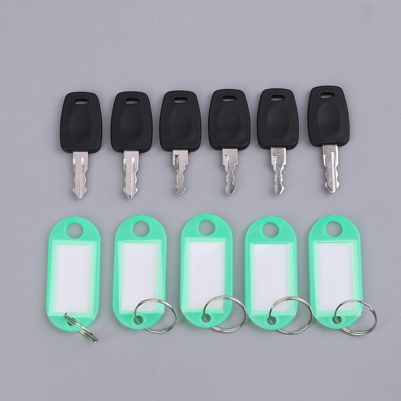 Inspring 2 ชิ้น 007 Key 002 Key Master กระเป๋าเดินทาง Lo Keyspatible พร้อมกระเป๋าเดินทาง TSA รหัสผ่า