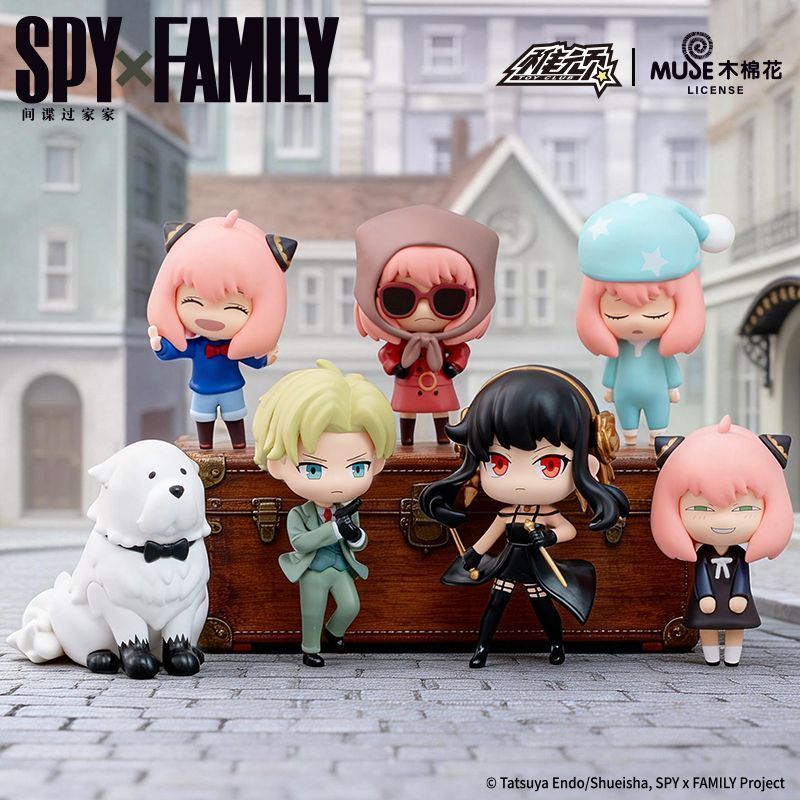 Spy Family คิวท์ ตุ๊กตาแฟชั่น พวงกุญแจ ตกแต่งกระเป๋า ของสะสม