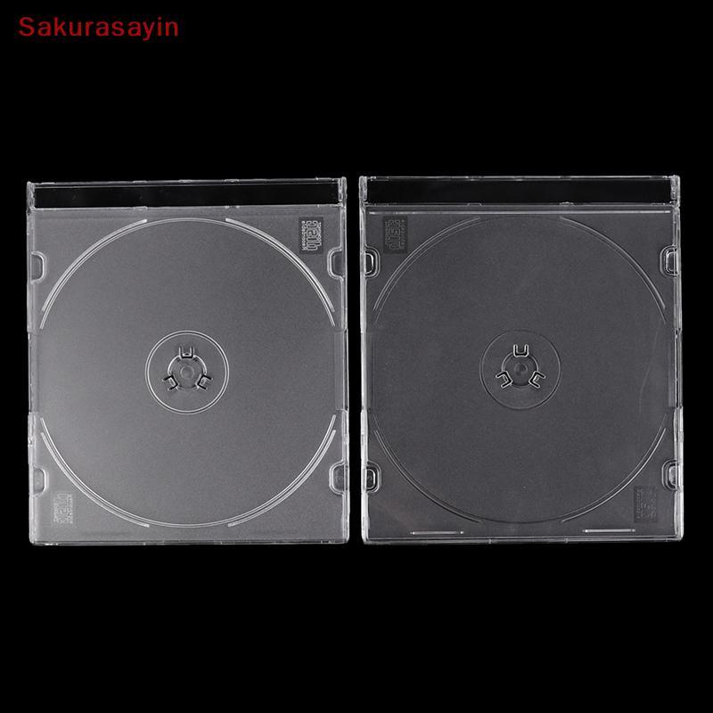 {Sakurasayin} CD Storage Case Transparent Stand Acrylic Holders For CDs DVD Storage Holder Transpare