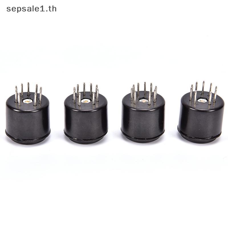 # SALE # 9Pin Bakelite Vacuum Tube Soet Saver base สําหรับ 12AX7 12AU7 ECC82 ECC83 amps .