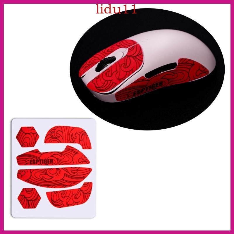 LID Mouse Anti-Slip Grip Tape สําหรับ VAXEE NP-01S NP-01 เมาส์ผิวเมาส์จับด้านข้าง