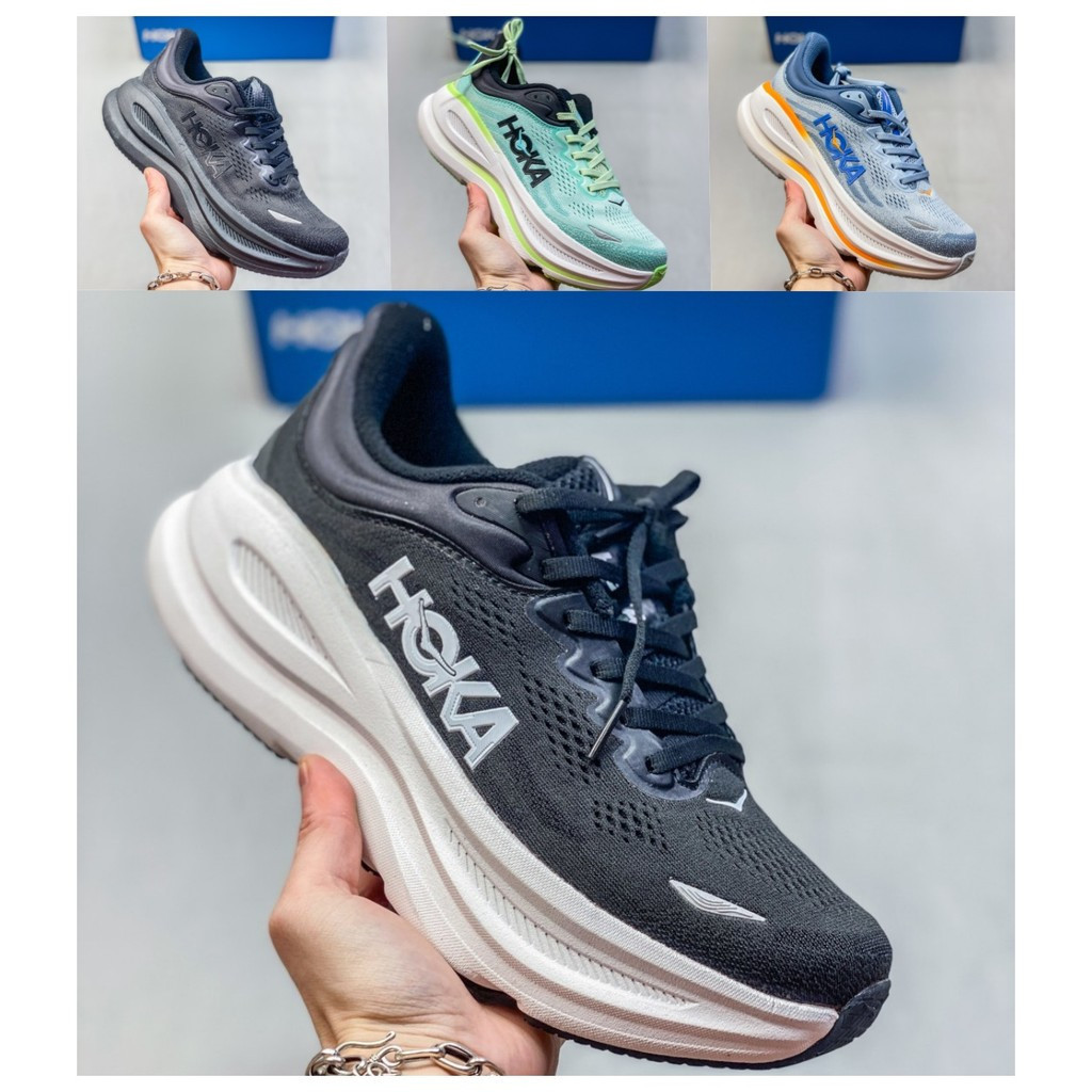 รองเท้าวิ่ง HoGa Bondi 9 ลดแรงกระแทก สำหรับผู้ชายและผู้หญิง