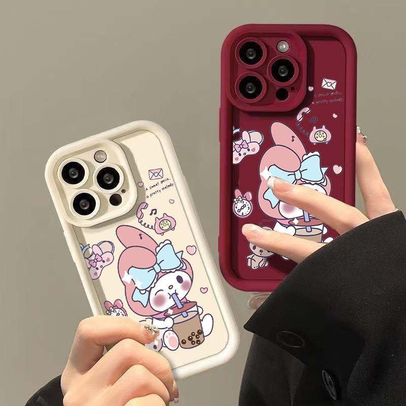 เคส Samsung S8 Plus S9 Plus S10 plus S10 lite Note 10 PLUS Note 10 lite ชานมสีม่วง Kuromi