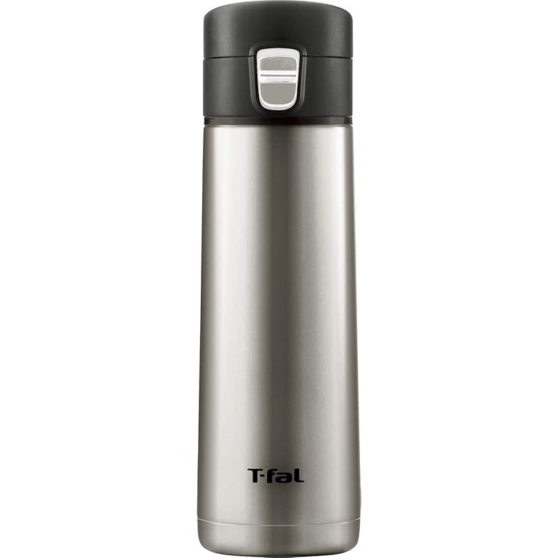 T-fal Clean Mug Platinum 430ml Silver Bottle