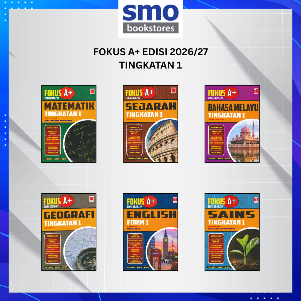 [PUSTAKA VISION] FOCUS A+ KSSM EDITION 2026/27 LEVEL 1