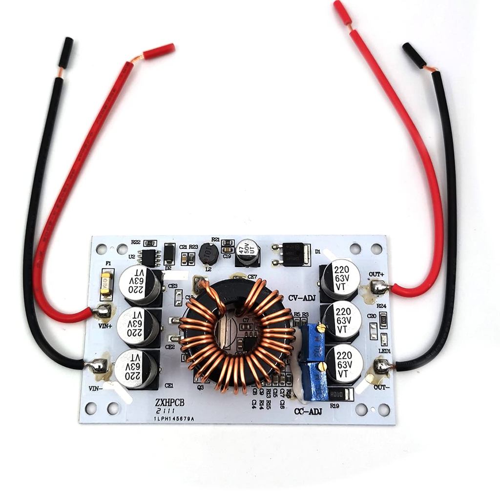 600W คงที่ Current Boost Converter DC เป็น DC 10 V-60 V ถึง 12-60 V เอาต์พุต Step-up Transformer โมดูลแหล่งจ่ายไฟไดร์เวอร์สูงสุด 10A – โปรปัง