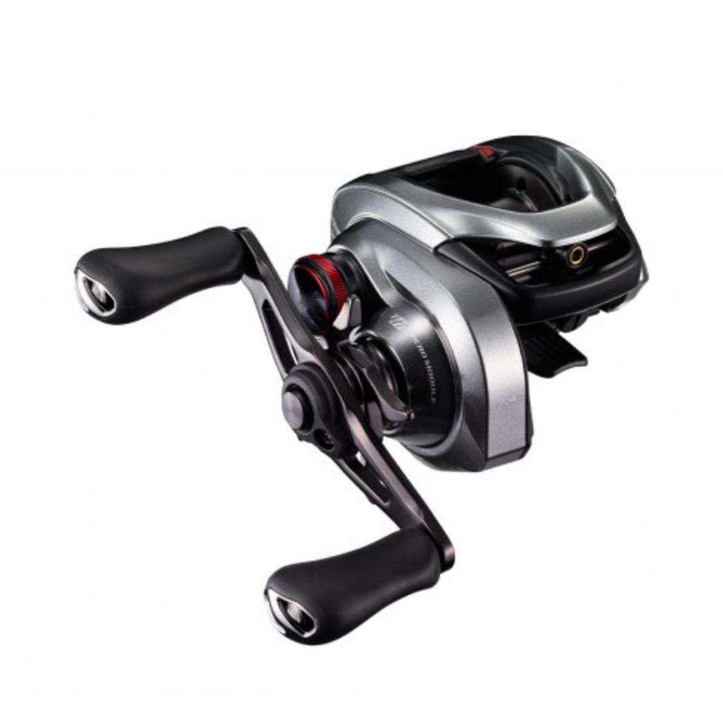SHIMANO รอกเหยื่อแกนคู่รีลเบสแมงป่อง DC 2021 150HG ตกปลาเบสขวา