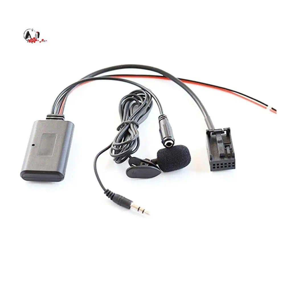 A10E-รถบลูทูธ5.0 Auxสายไมโครโฟนแฮนด์ฟรีโทรศัพท์มือถือฟรีCallingอะแดปเตอร์สําหรับ-BMW E60 E63 E87 E88
