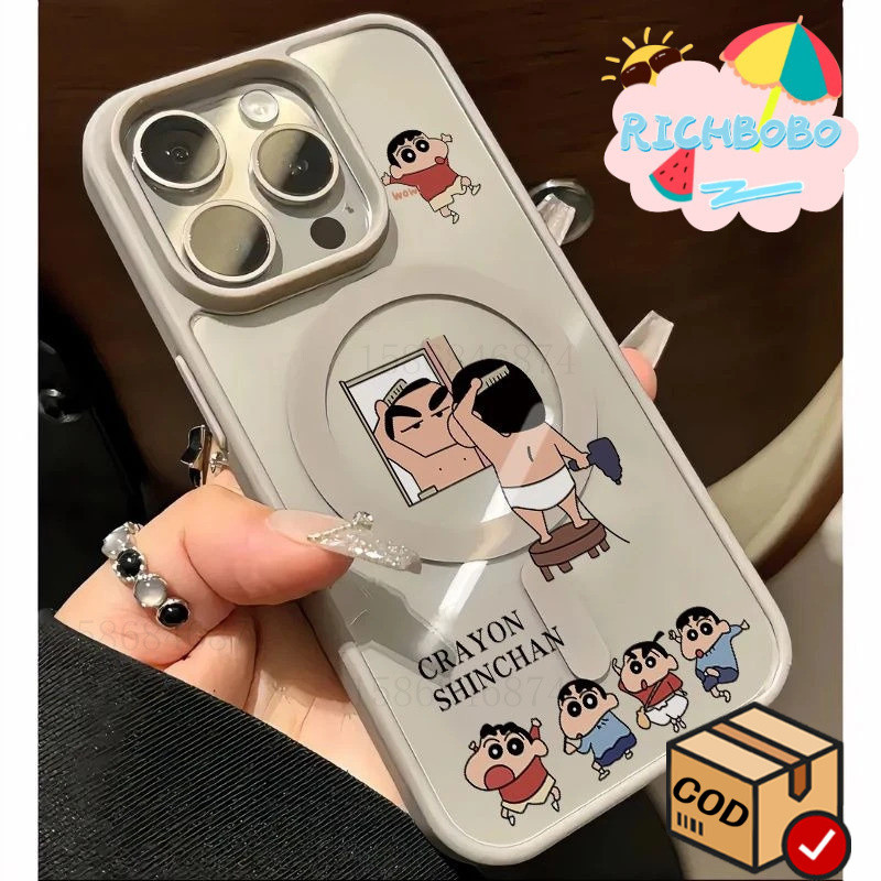 COD-สต๊อกไทย เคสไอโฟนเคสแม่เหล็กสัมผัสนุ่มด้านมันรองรับทุกรุ่นiPhone1716151413121178PLUSXXSMaxXRกันน้ำกันกระแทกBFMSCS05