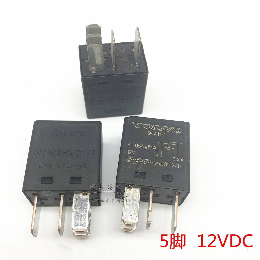 ((สินค้าใหม่ 1 ชิ้น) ■   Taike V23074-A4001-X40 12V Dafuhao รถ 5 เข็มรีเลย์ PA66-GF25