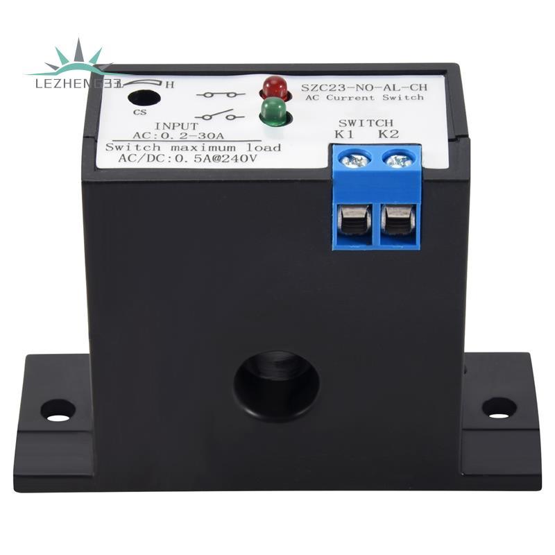 Current Mutual Induction Switch SZC23-NO-AL-CH ปกติเปิด Current Detection SWITCH สําหรับ AC Current 