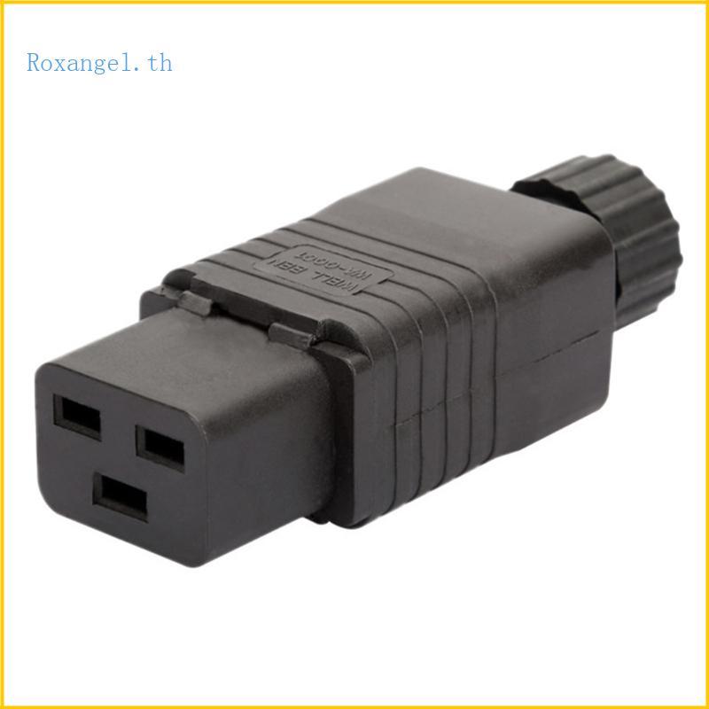 ROX 250VAC 320 C 19 ปลั๊ก Conector IEC Conector Plugue หญิง Converable ซ็อกเก็ต