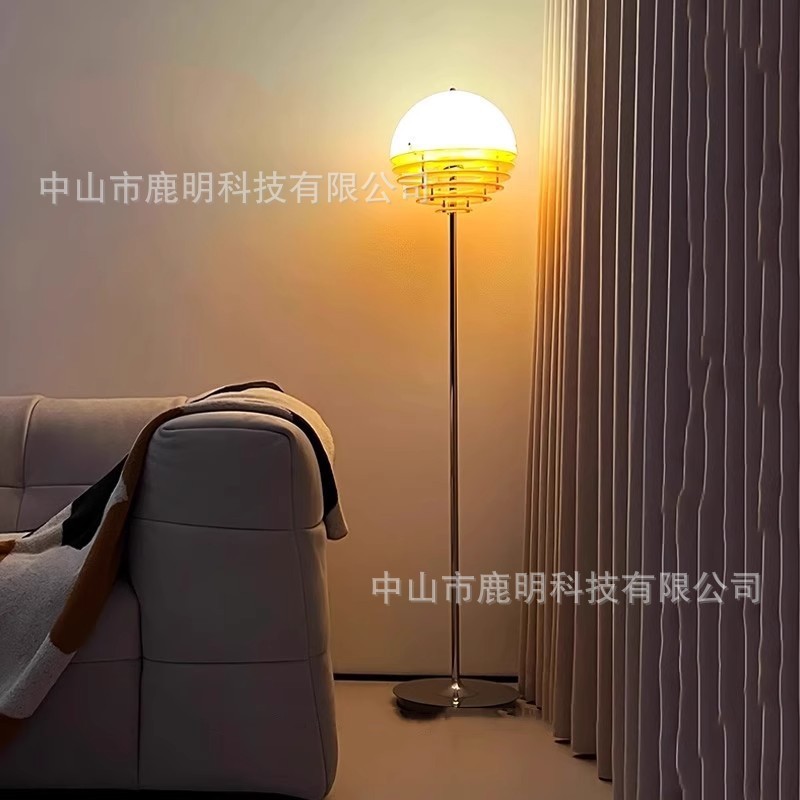 Vintage Style Melard Orange Sunset Table Lamp Bedside Bedroom Living Room Bauhaus Designer Atmospher