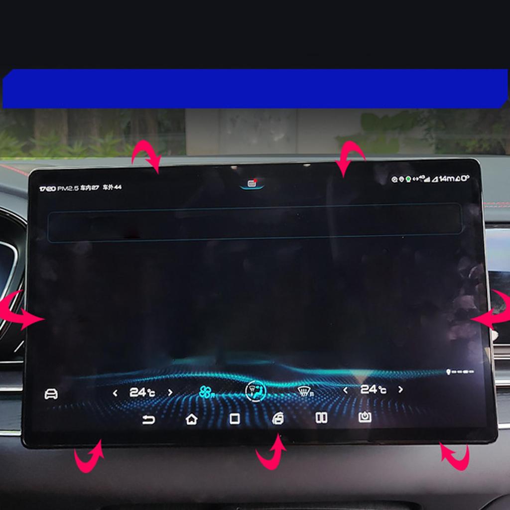 [Lszcx6l] การปรับเปลี่ยนตัวยึดหน้าจอรถยนต์เปลี่ยนสําหรับ Byd Yuan Plus
