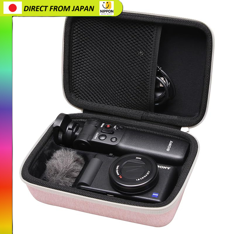 【From Japan】
LTGEM Camera Case for ZV-1F ZV-1 ZV-1 II Vlog Digital Cameras with Tripod and Microphon
