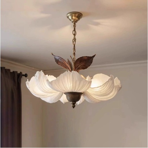 French Ceiling Lamp American Retro Bedroom Chandelier2025New Study Room Lamp Master Bedroom Lamp Zho