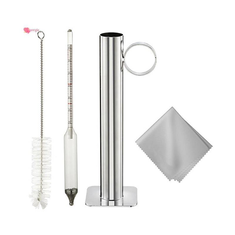 georg33Maple Syrup Hydrometer Kit Hydrometer สําหรับ Maple Syrup อุปกรณ์น้ําเชื่อม