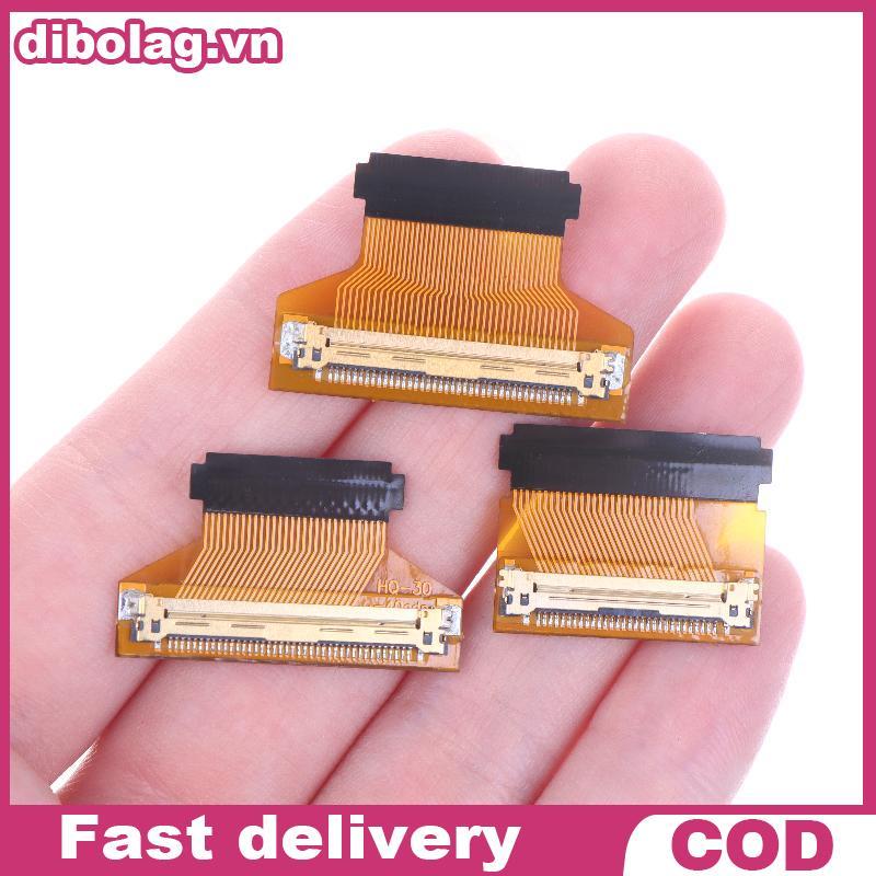 DIBO 1 ชิ้นชิ้นส่วนคอมพิวเตอร์แล็ปท็อป 51PLVDS หน้าจอ LED EDP 30Pin ถึง 40Pin/40Pin ถึง 30Pin สายแปล