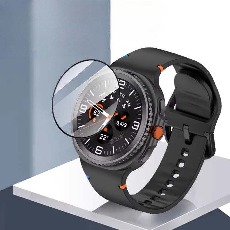 สําหรับ Samsung Watch 8 7 6 5 4 Classic Ultra 2 Watch8 Watch7 Ultra2 Watch Protector 3D โค้งฟิล์มนุ่